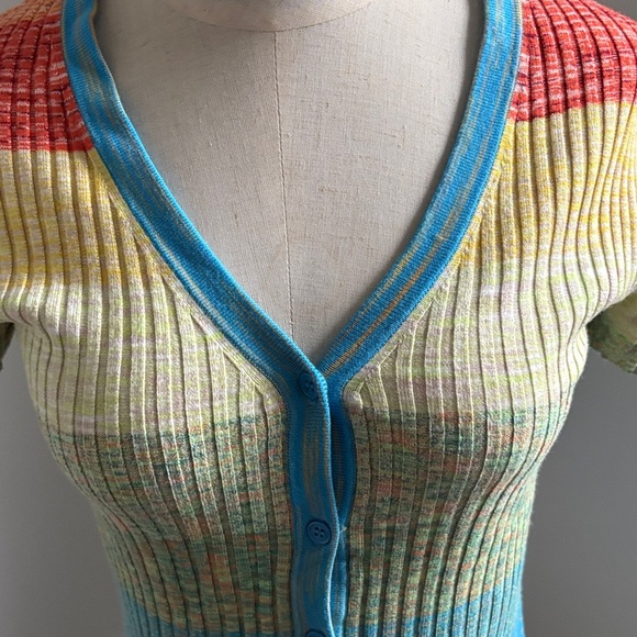 STAUD Multicolor Striped Knit Top - Picture 3 of 7